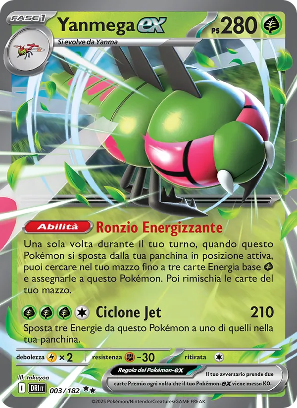 Yanmega-ex – Rivali Predestinati 3