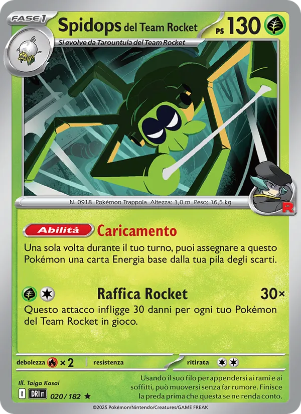 Spidops del Team Rocket – Rivali Predestinati 20