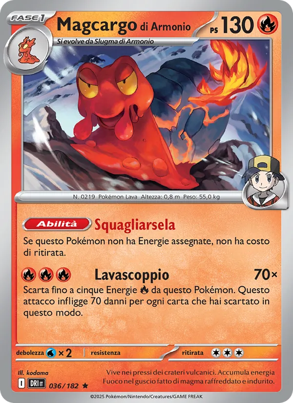 Magcargo di Armonio – Rivali Predestinati 36