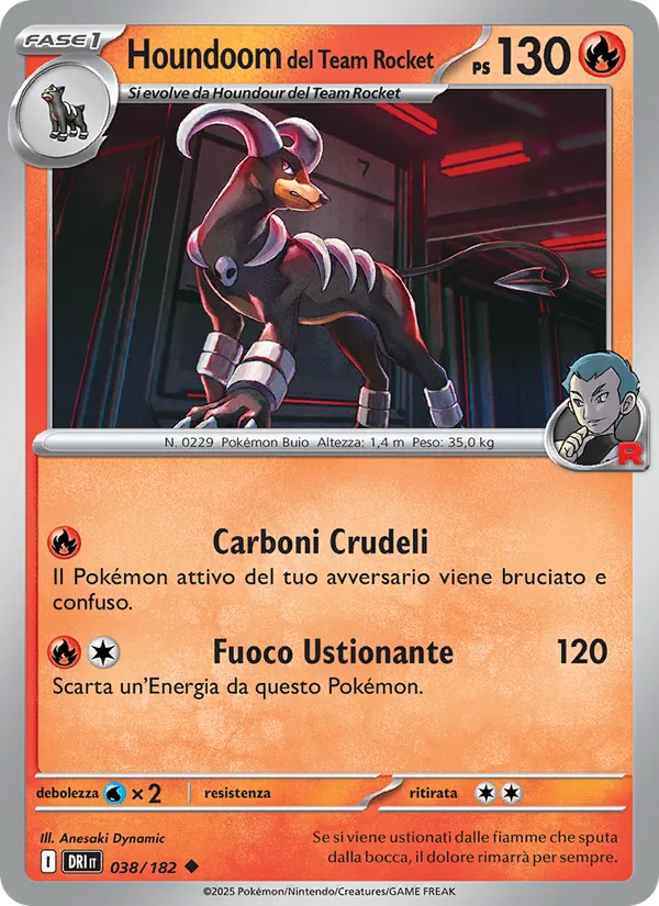 Houndoom del Team Rocket – Rivali Predestinati 38