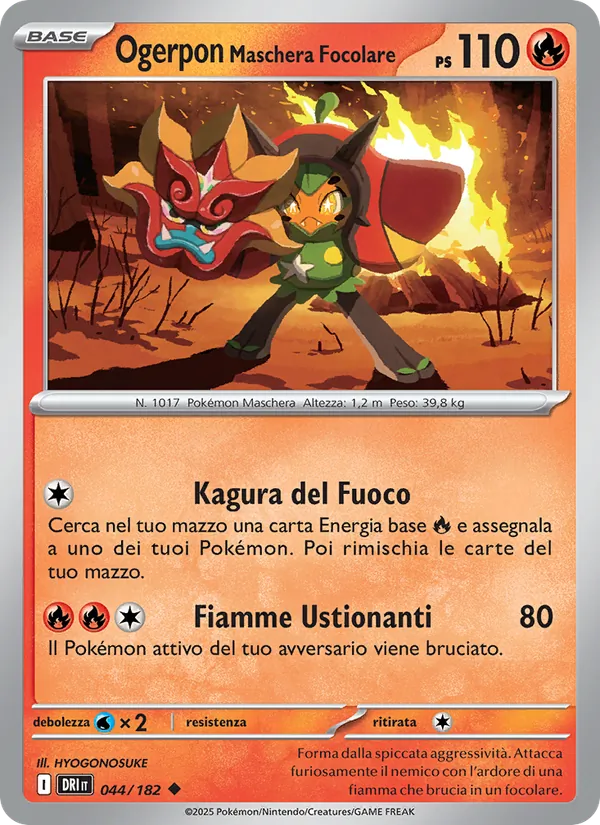 Ogerpon Maschera Focolare – Rivali Predestinati 44