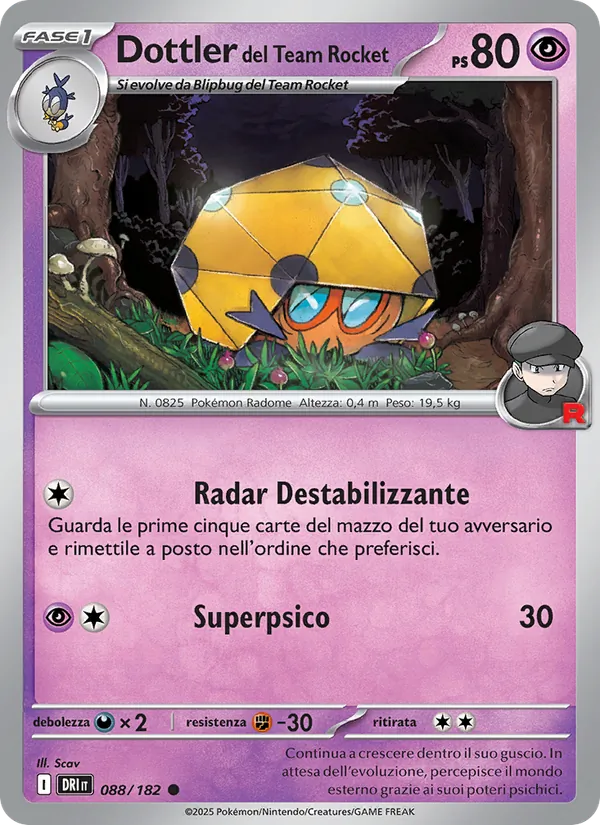 Dottler del Team Rocket – Rivali Predestinati 88