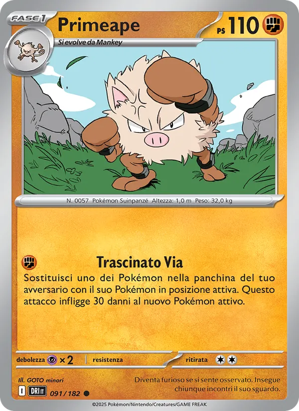 Primeape – Rivali Predestinati 91