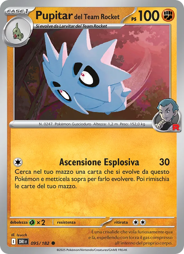 Pupitar del Team Rocket – Rivali Predestinati 95
