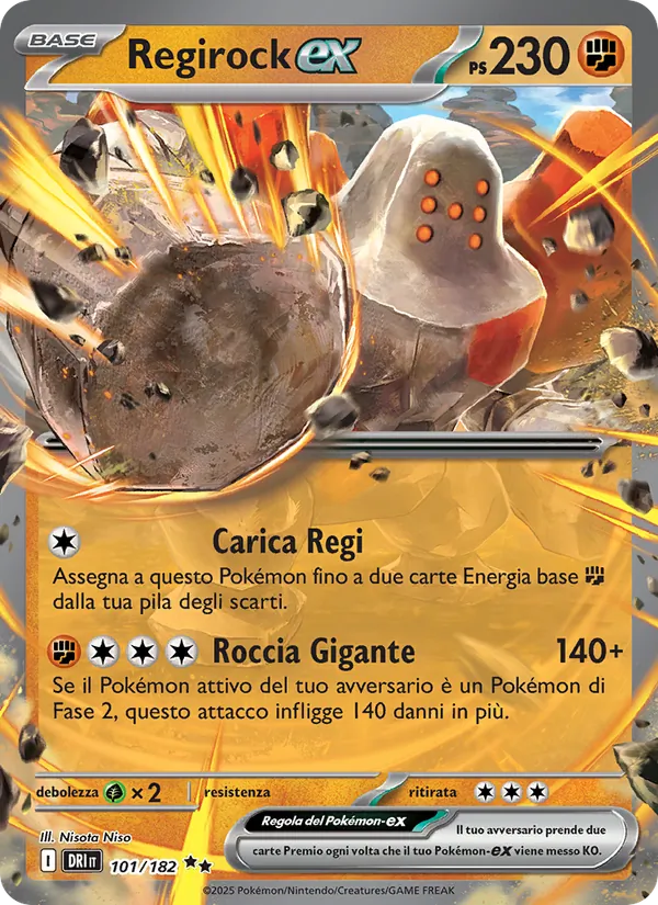 Regirock-ex – Rivali Predestinati 101