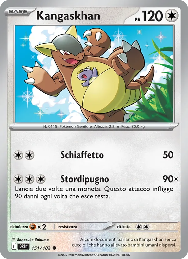 Kangaskhan – Rivali Predestinati 151