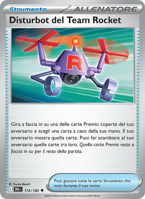 Disturbot del Team Rocket – Rivali Predestinati 172