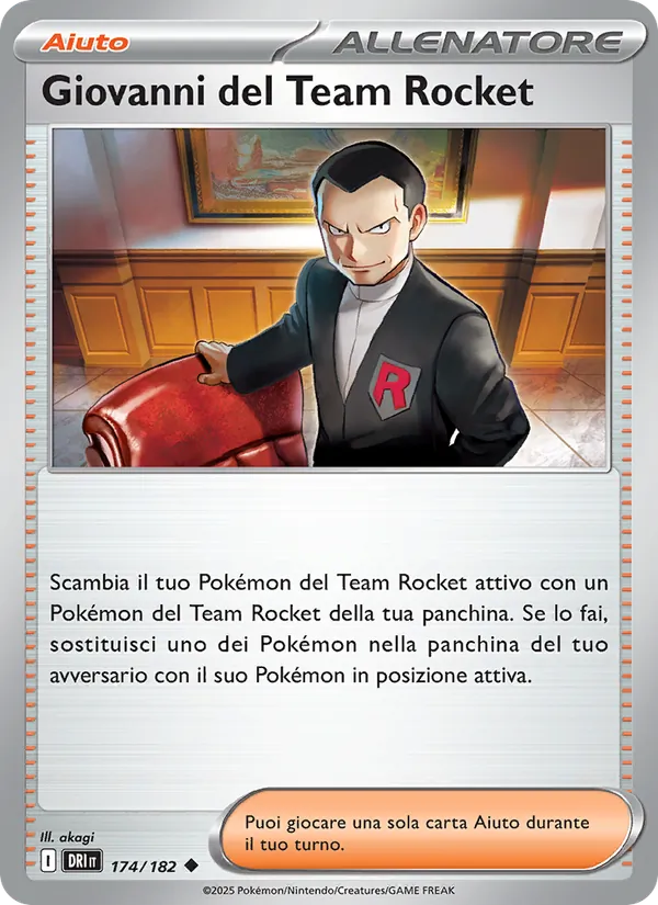 Giovanni del Team Rocket – Rivali Predestinati 174