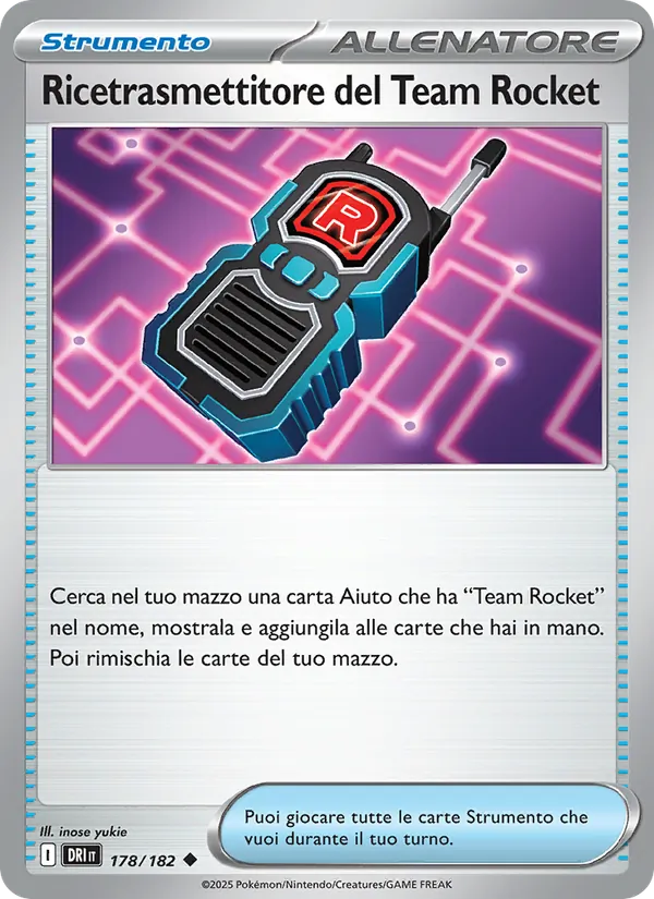 Ricetrasmettitore del Team Rocket – Rivali Predestinati 178