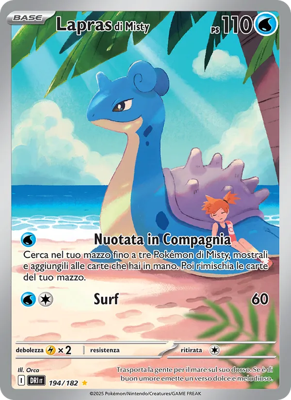 Lapras di Misty – Rivali Predestinati 194