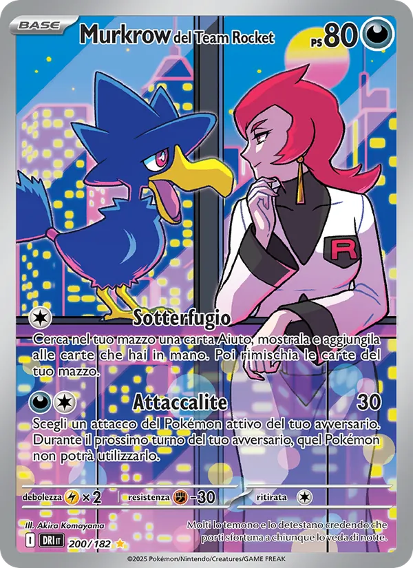 Murkrow del Team Rocket – Rivali Predestinati 200
