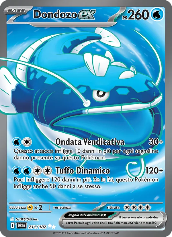 Dondozo-ex – Rivali Predestinati 211