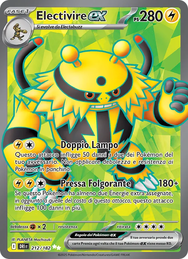 Electivire-ex – Rivali Predestinati 212
