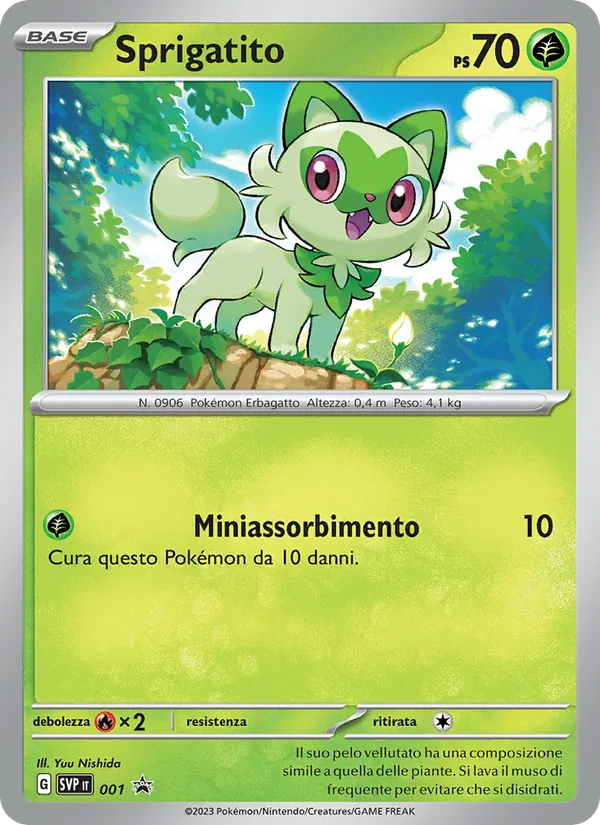 Sprigatito – SVP Black Star Promos 1
