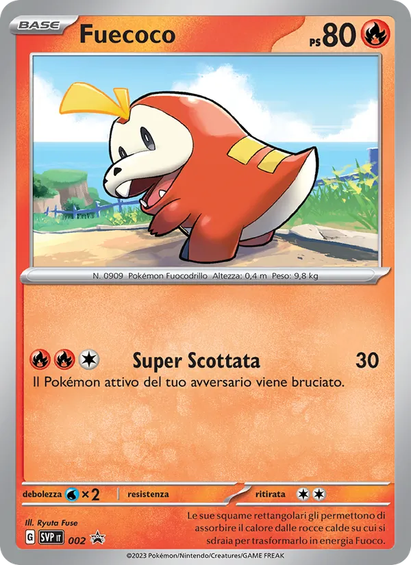 Fuecoco – SVP Black Star Promos 2