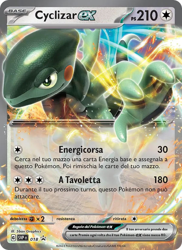 Cyclizar-ex – SVP Black Star Promos 18