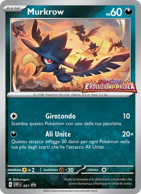 Murkrow – SVP Black Star Promos 21
