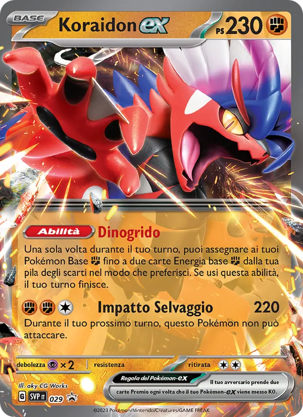 Koraidon-ex – SVP Black Star Promos 29