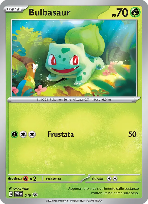 Bulbasaur – SVP Black Star Promos 46
