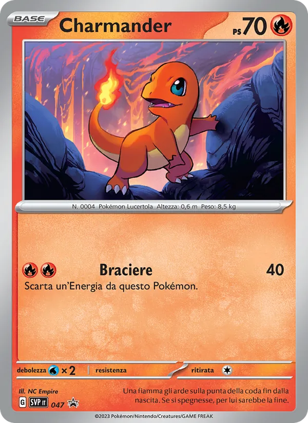 Charmander – SVP Black Star Promos 47