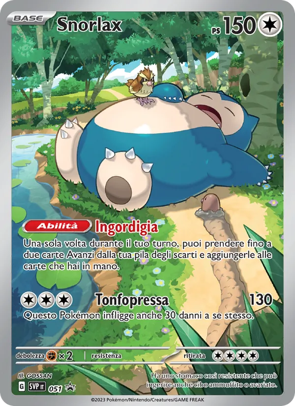 Snorlax – SVP Black Star Promos 51