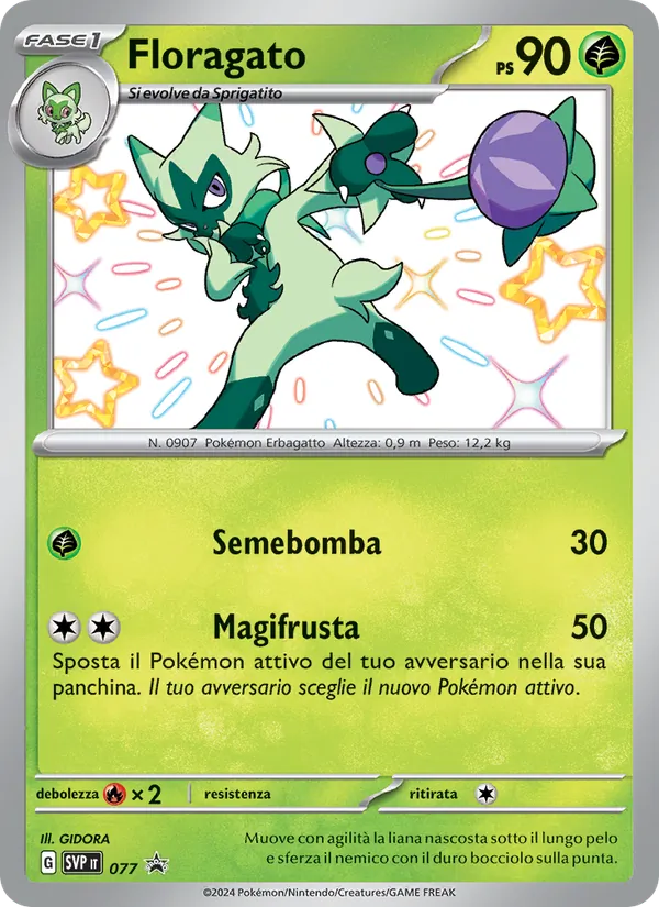 Floragato – SVP Black Star Promos 77