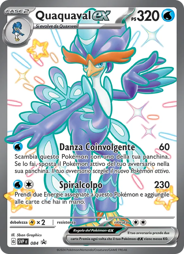 Quaquaval-ex – SVP Black Star Promos 84