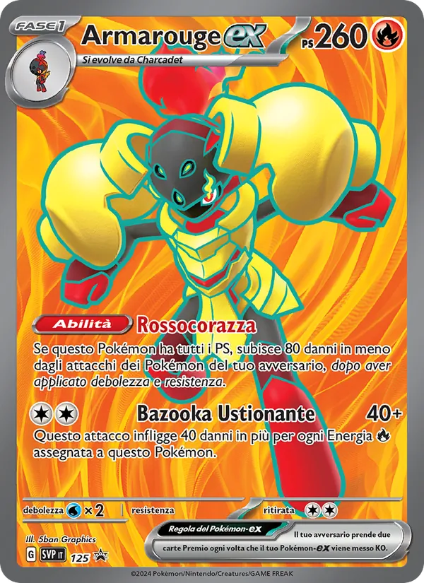 Armarouge-ex – SVP Black Star Promos 125