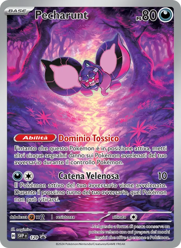 Pecharunt – SVP Black Star Promos 129