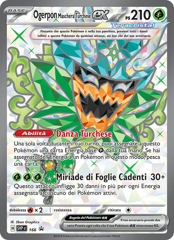 Ogerpon Maschera Turchese-ex – SVP Black Star Promos 166