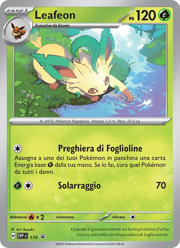 Leafeon – SVP Black Star Promos 170