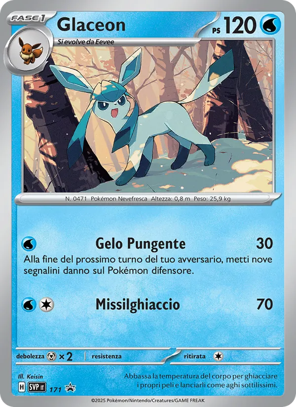 Glaceon – SVP Black Star Promos 171