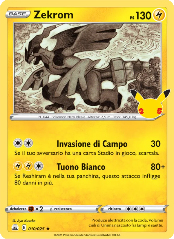 Zekrom – Gran Festa 10
