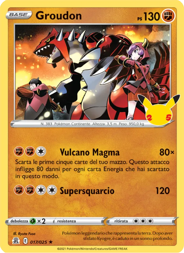Groudon – Gran Festa 17