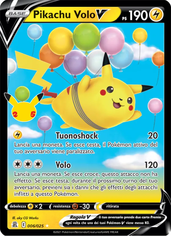 Pikachu Volo V – Gran Festa 6