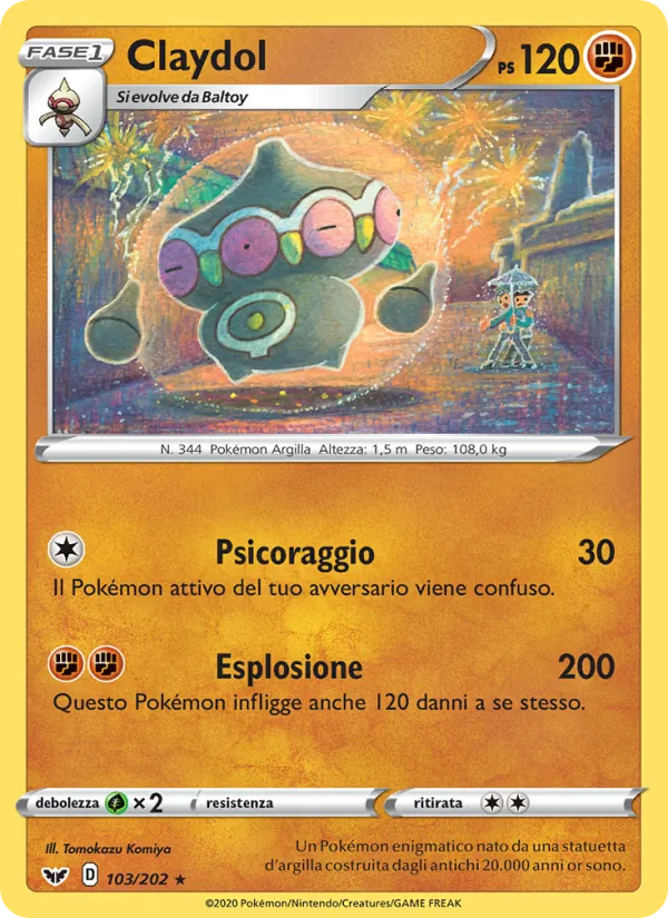 Claydol – Spada e Scudo 103