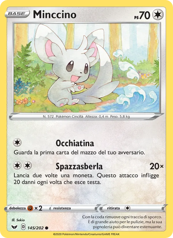 Minccino – Spada e Scudo 145