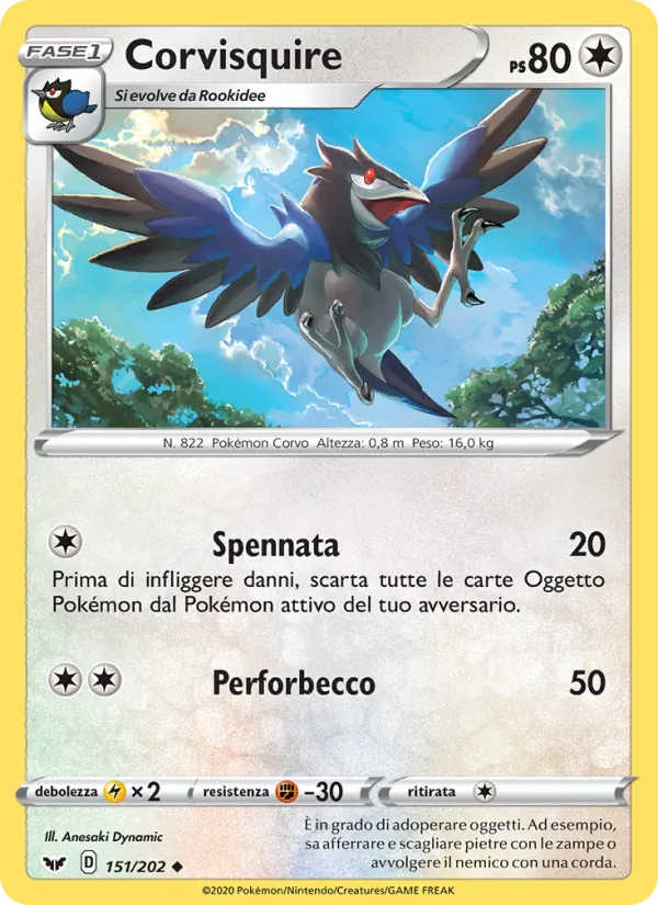 Corvisquire – Spada e Scudo 151