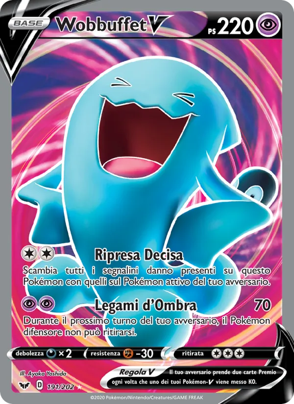 Wobbuffet V – Spada e Scudo 191