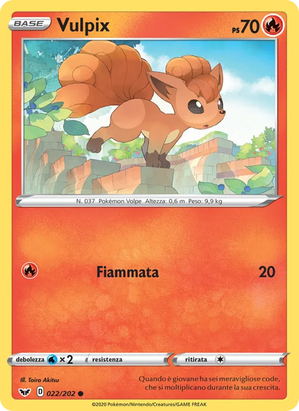 Vulpix – Spada e Scudo 22