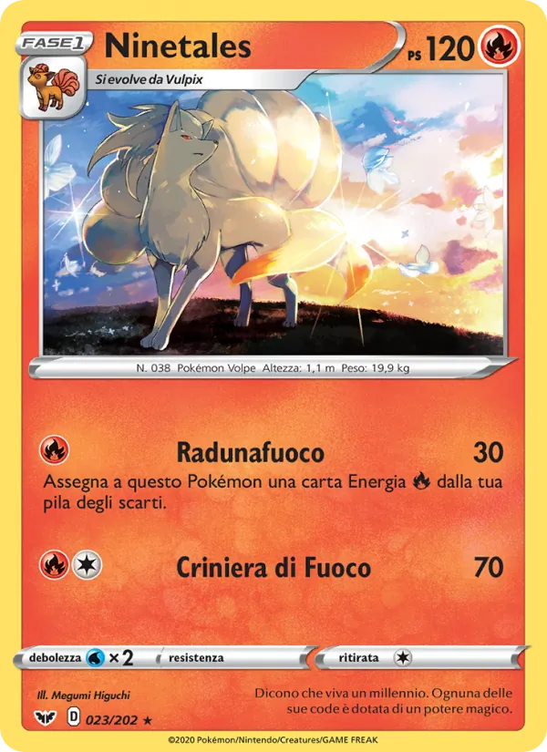 Ninetales – Spada e Scudo 23