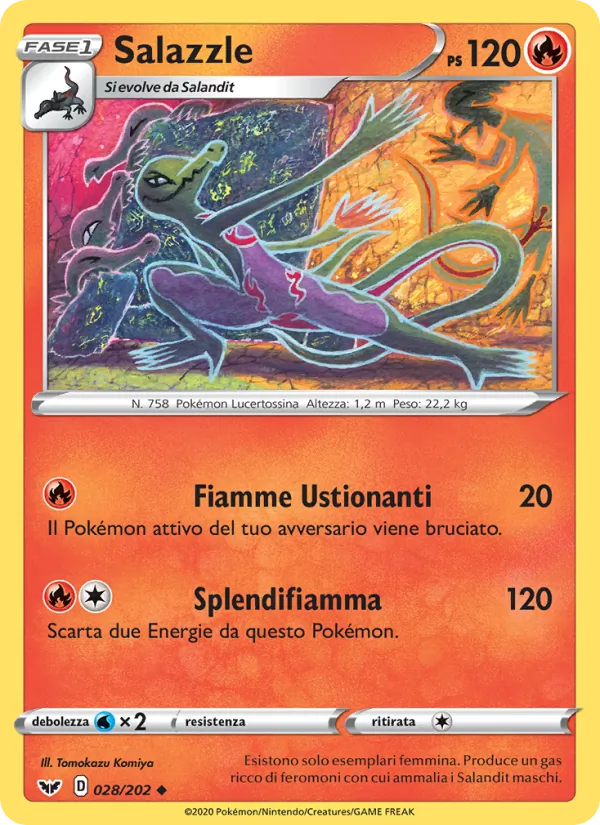 Salazzle – Spada e Scudo 28