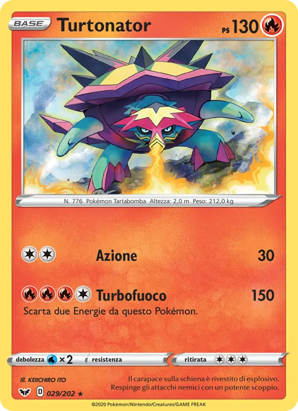 Turtonator – Spada e Scudo 29