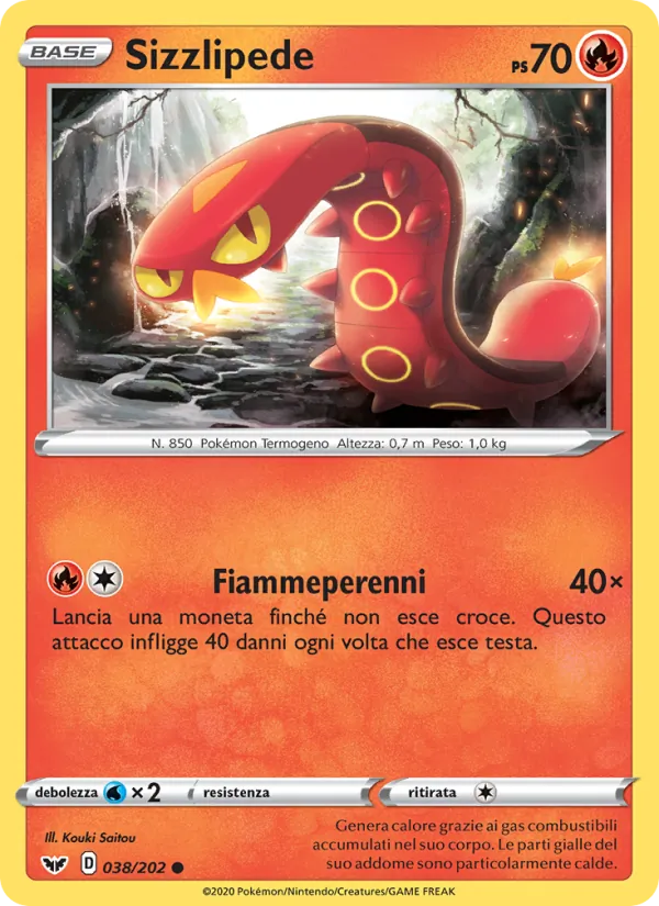 Sizzlipede – Spada e Scudo 38