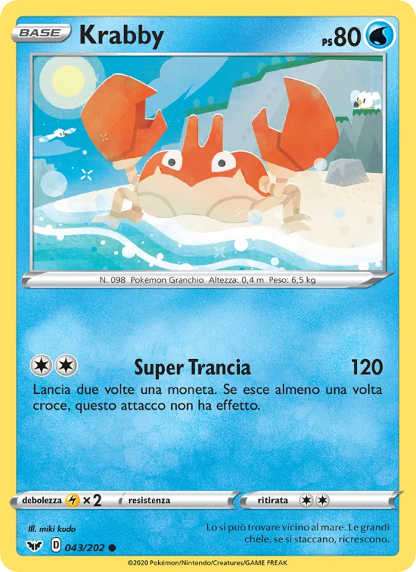 Krabby – Spada e Scudo 43