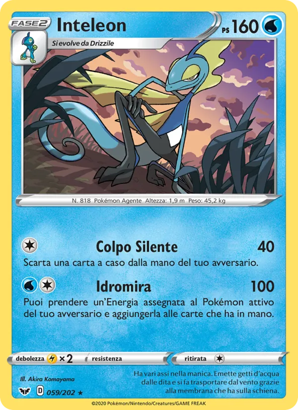 Inteleon – Spada e Scudo 59
