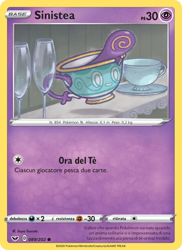Sinistea – Spada e Scudo 89
