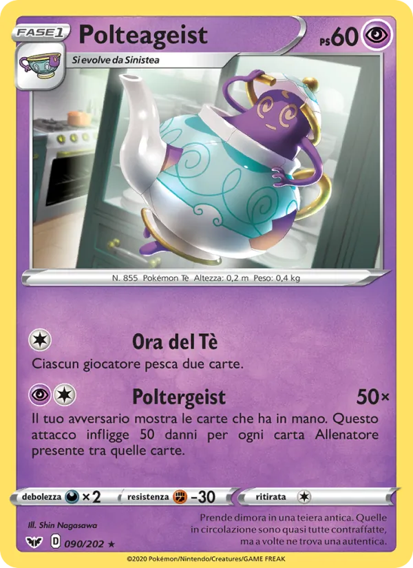 Polteageist – Spada e Scudo 90