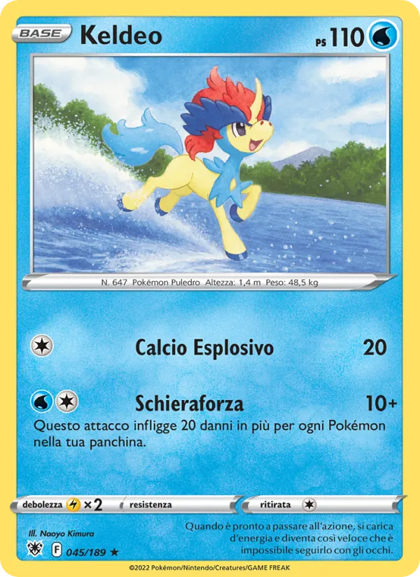 Keldeo – Lucentezza Siderale 45