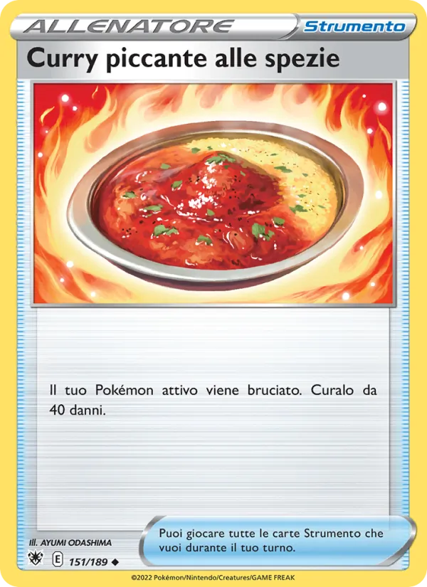 Curry piccante alle spezie – Lucentezza Siderale 151